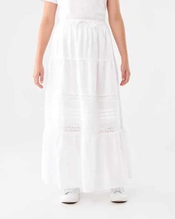 Jupe à trois niveaux Maxi