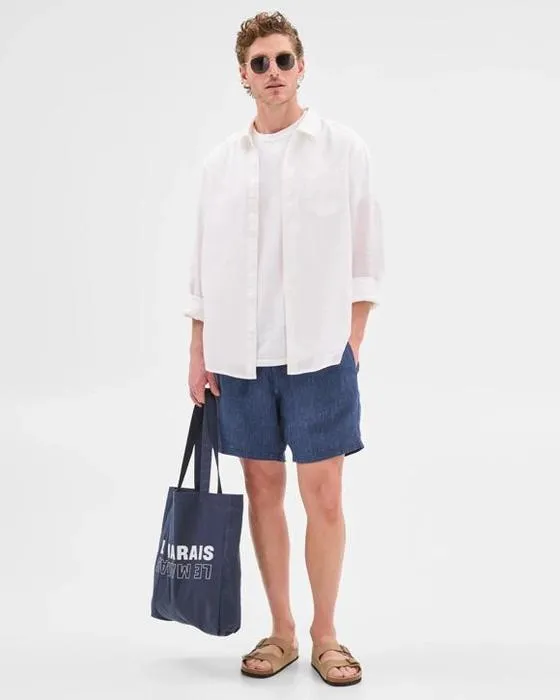 Cible Shorts à rayures européens