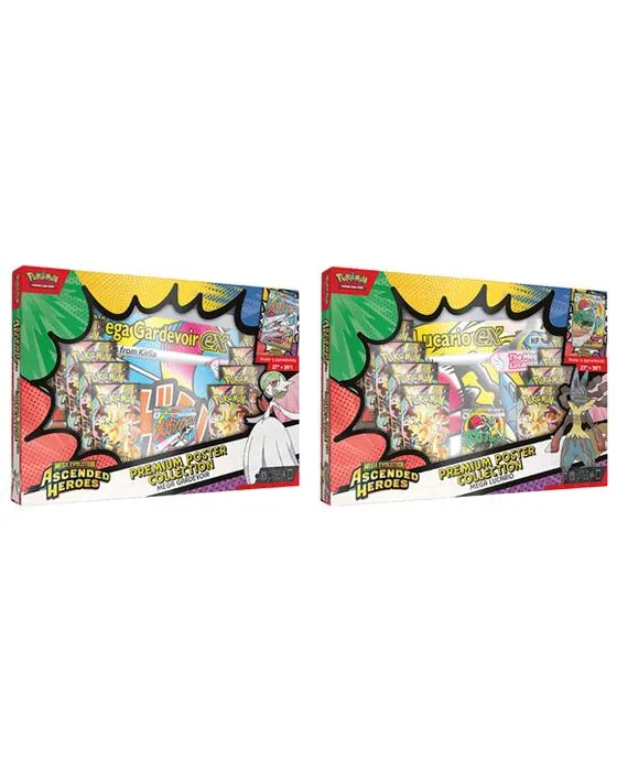 Pokemon Trading Card Game: Mega Evolution Ascended Heroes Premium Poster Collection - Assortiment