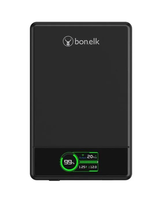 Banque de puissance 4-en-1 de MagTec de os 5k mAh Noir