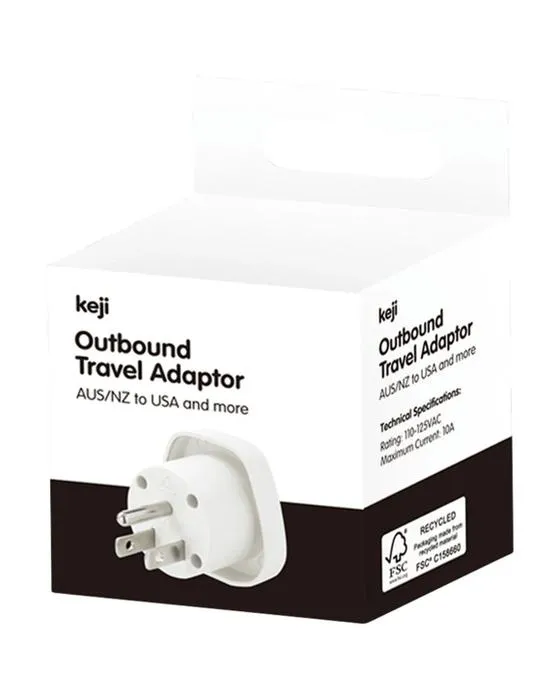 Adaptateur de voyage Keji Outbound US