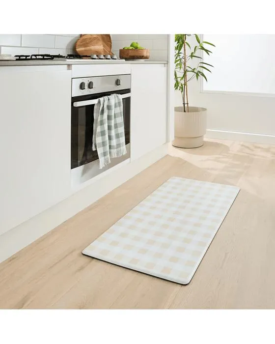 Tapis de cuisine Gingham - Extra Large - 99cm x 51cm
