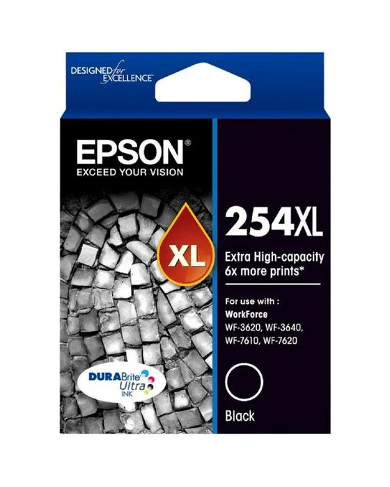Cartouche d'encre Epson 254XL de haute capacité noir