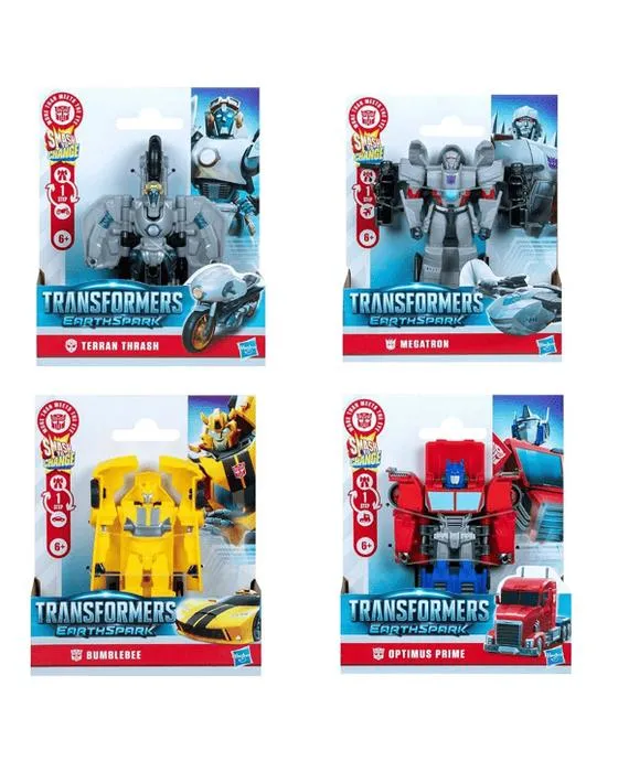 Transforme EarthSpark Smash pour changer la figure d'action - Assortiment