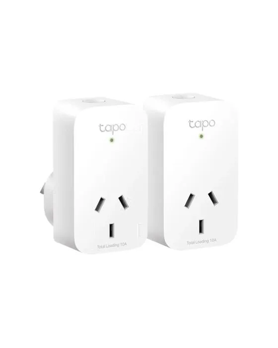 2 Pack TP-Link Tapo P100 Mini Wi-Fi Smart Plug