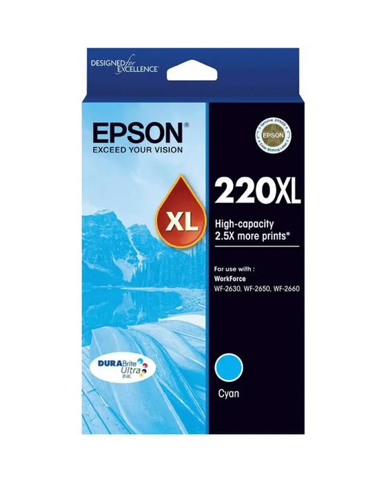 Cyan d'encre Epson 220XL