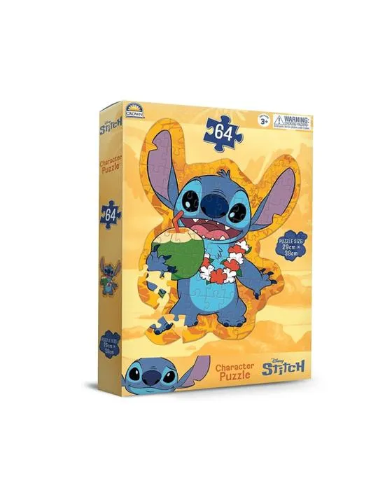 64 pièces Disney Lilo & Stitch Puzzle de caractère