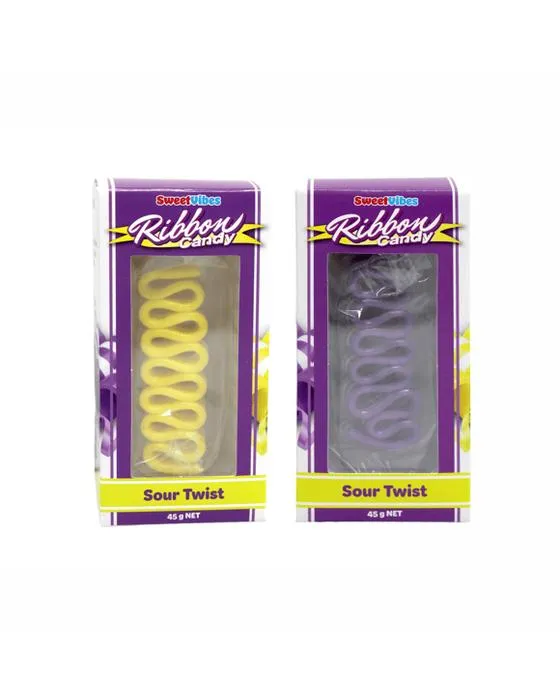 Sweet Vibes Ribbon Candy 45g - Assortiment, Twist aigre