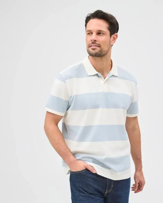 Cible Australien coton stripe Polo Top