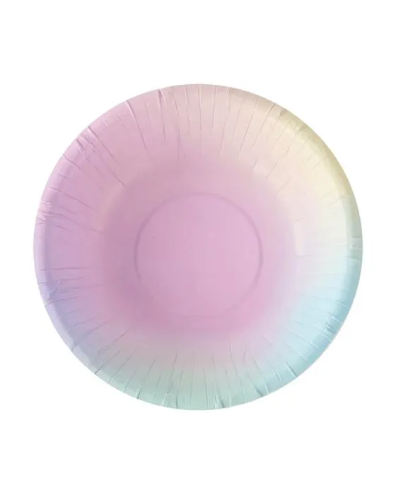 16 pièces Bols en papier Ombre