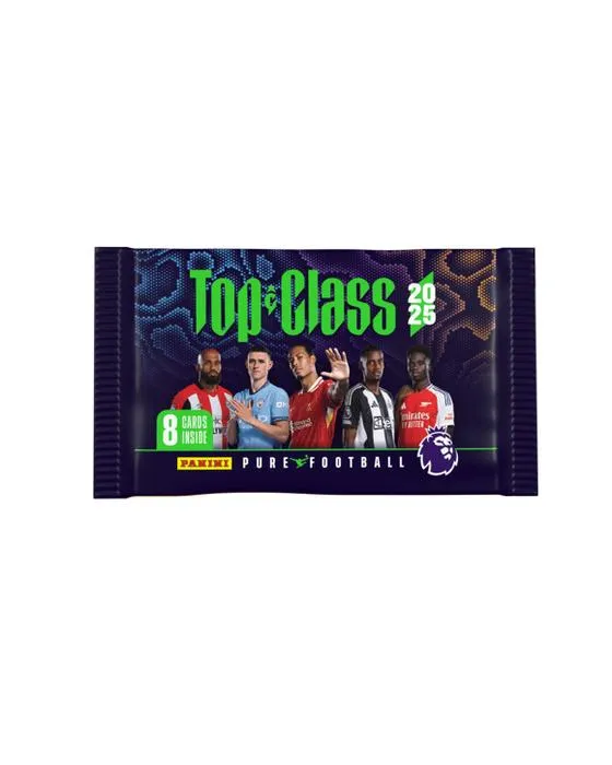 Panini Pure Football Top Class 2025 Official Trading Card Booster Pack