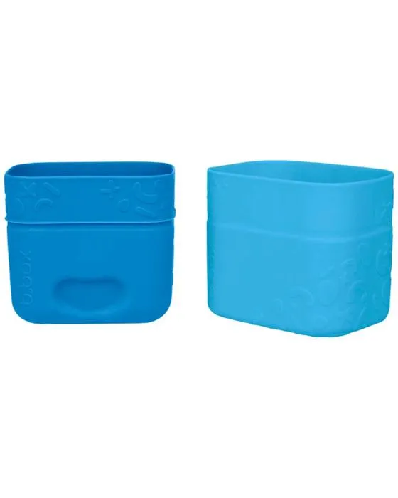 B.box Silicone Snack Cups Ocean