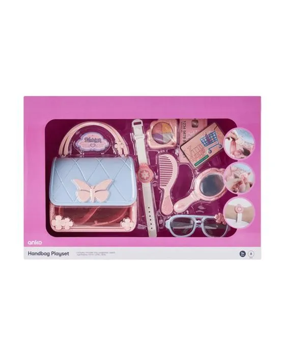 8 pièces sac à main Playset