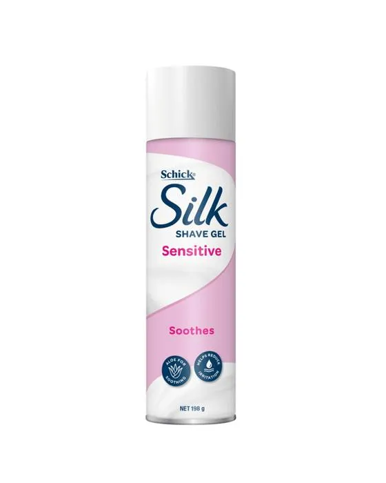 Gel de rasage sensible à la soie Schick