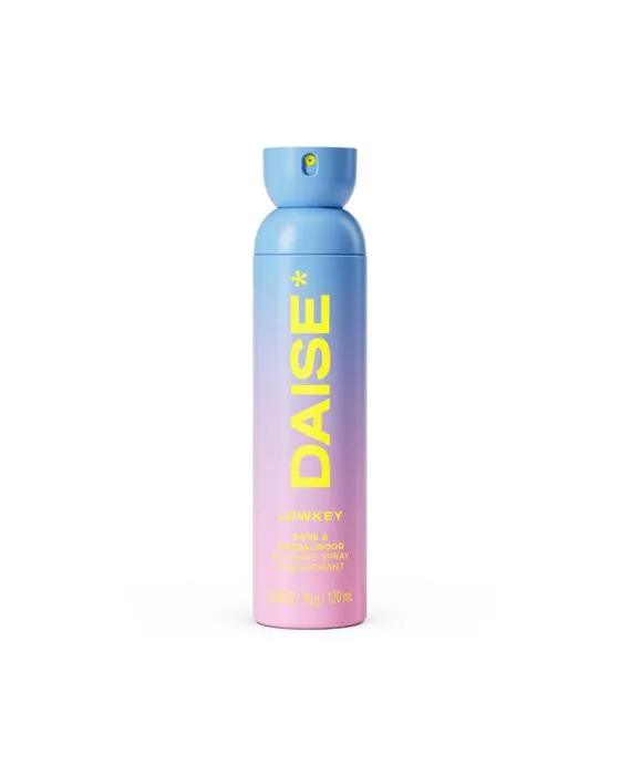 DAISE Lowkey Spray pour tout le corps et désodorisant 120ml - Rose et sandale