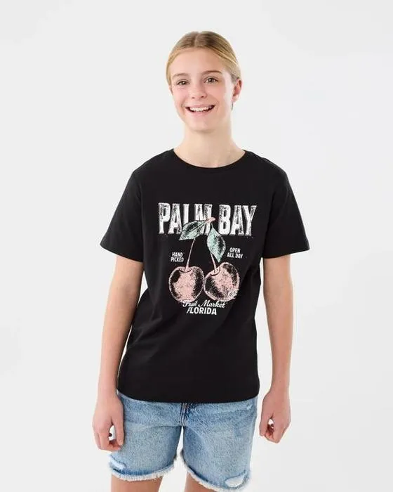 T-shirt imprimé manches courtes