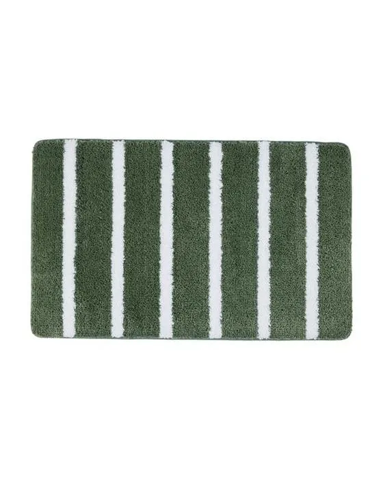 Tapis de bain en mousse mémoire - Vert Bande