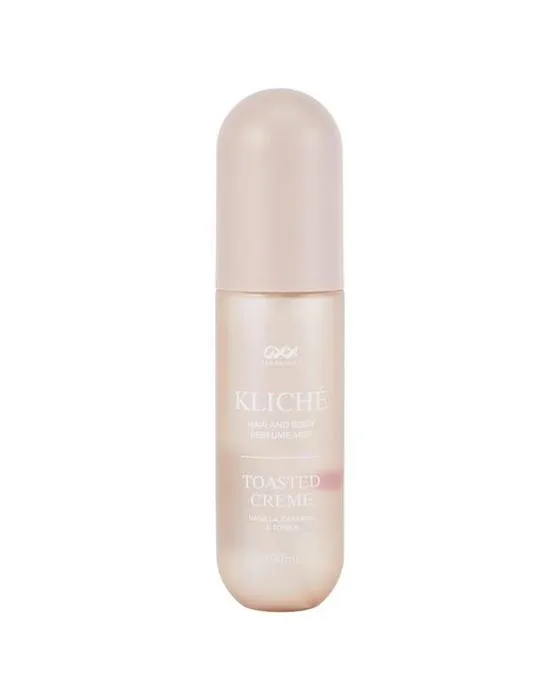 OXX Parfum Kliche Crème grillée Mist de cheveux et parfum corporel 100ml - Vanille, Caramel et Tonka