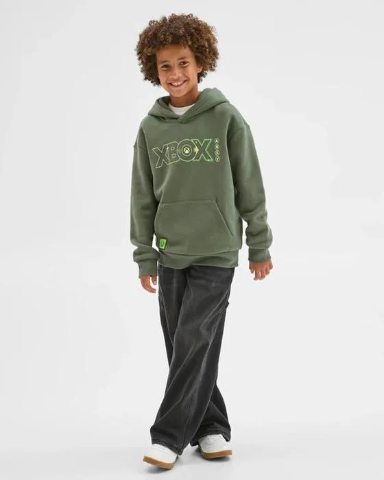 X-Box Xbox Australian Cotton Blend Popover Jumper à capuche