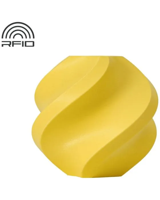 Bambu Lab PLA Matte Filament 3D Jaune citron