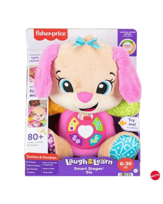 Pêcher-Prix rire et apprendre les scènes intelligentes Sis - rose