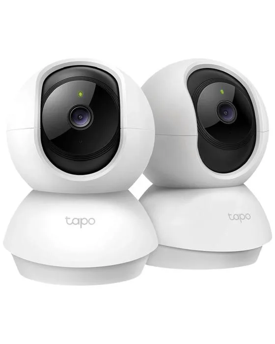 TP-Link Tapo C210 Pan/Tilt Sécurité Caméra WiFi Câblée 2Pk