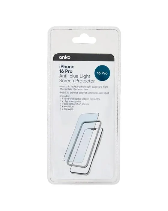 Protection écran de lumière anti-bleu Pro iPhone 16