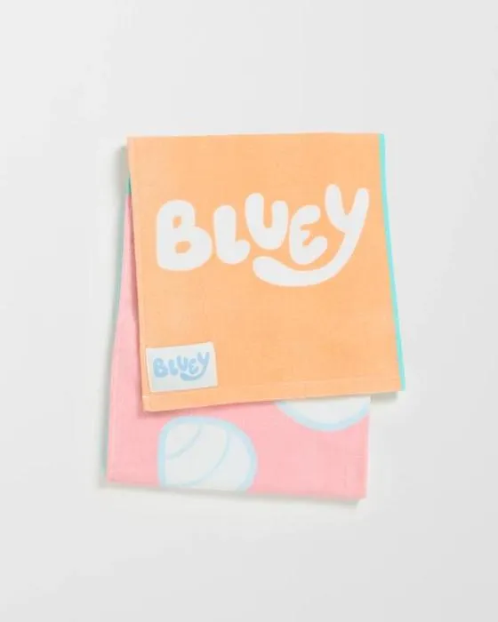 Serviette de plage Bluey pour enfants - Multi