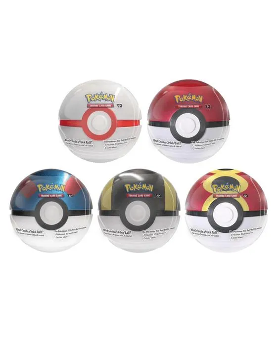 Jeu de cartes de trading de pokemon: Poke Ball Tin - Assortiment