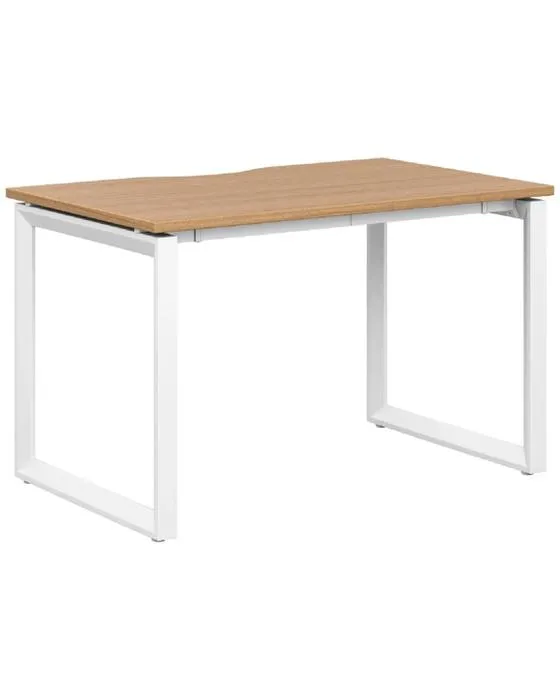 Stilford S2 Pro Version 1 Bureau 1200 x 750 mm Bureaux, tables et postes de travail en chêne/blanc