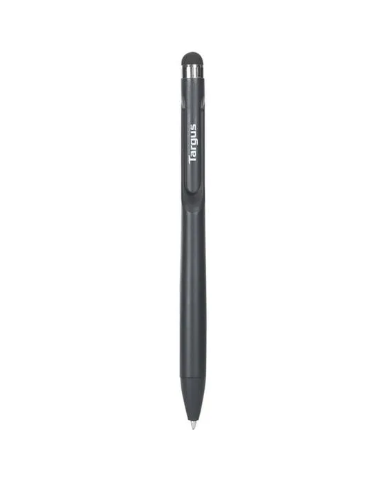 Targus 2-en-1 Glide lisse antimicrobien Stylus et stylo noir