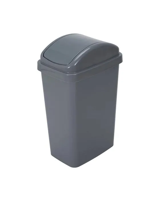Boîte de 55L à ligne mince - Gris