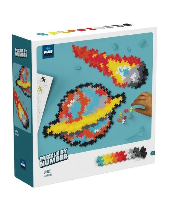 Puzzle en plus par nombre d'espace 500 pièces