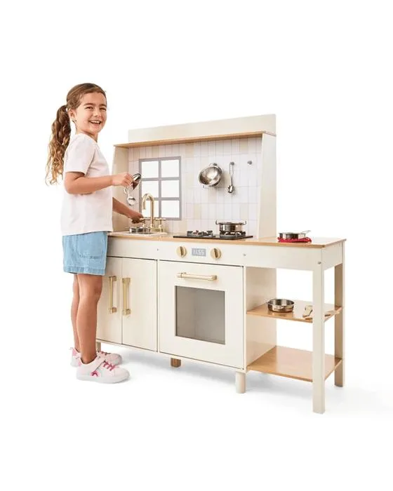 Cuisine de luxe interactive en bois