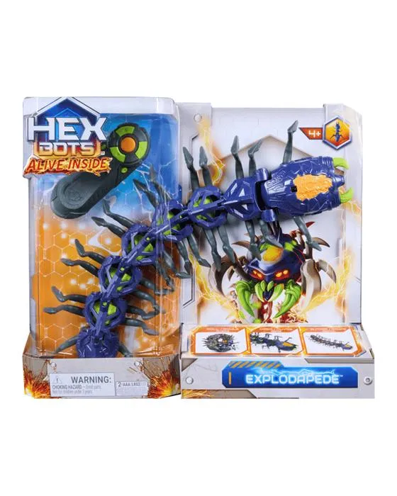 Explosion de télécommande de hexabètes