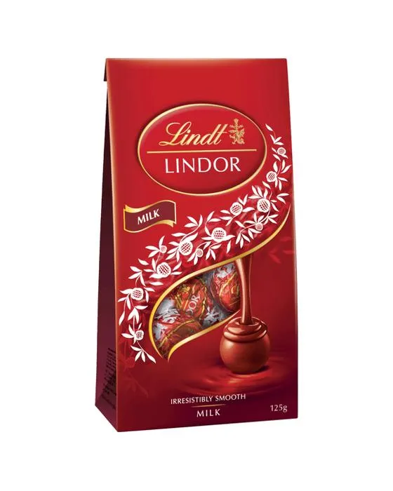 Lindt LINDOR Sac au chocolat au lait 125g