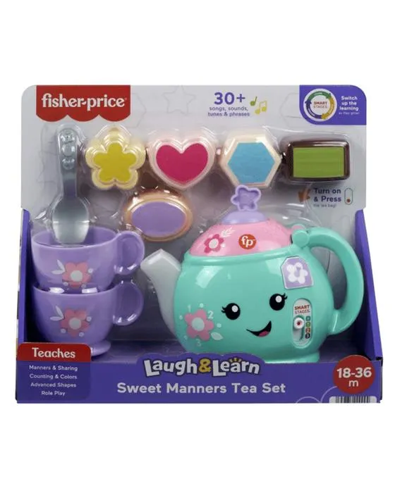 Fisher-Price Rire & Apprendre Sweet Manners Ensemble de thé