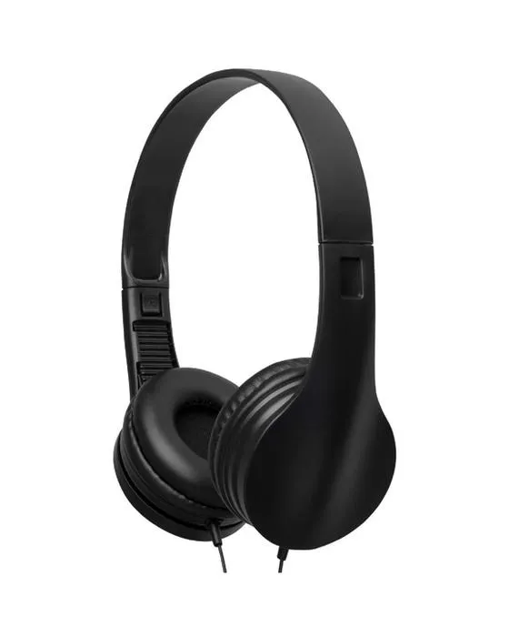 Casques filaires Keji avec Microphone noir