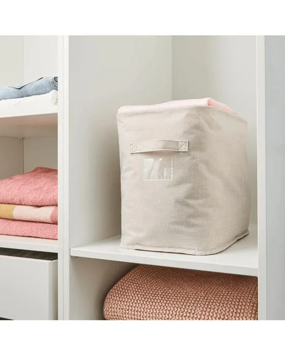 Linge de maison Look organisateur de grande portée - Beige