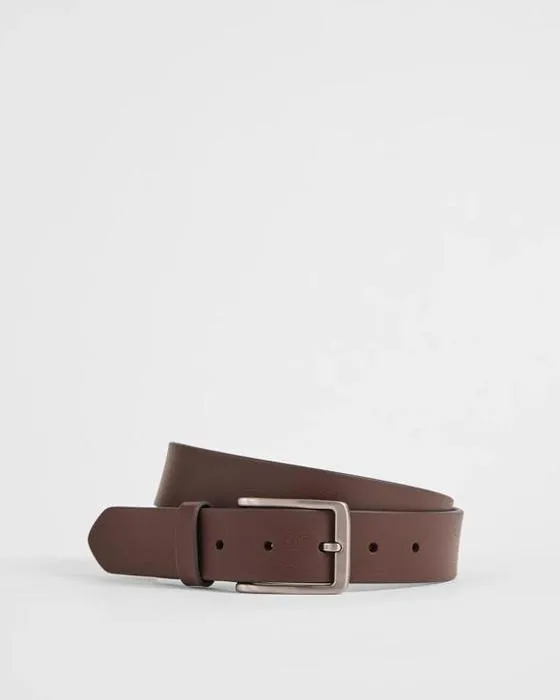 Ceinture de ceinture en cuir antique de l'homme cible