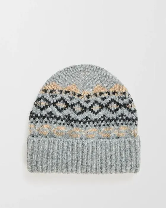 Cible Homme Fairisle Knit Bonnet