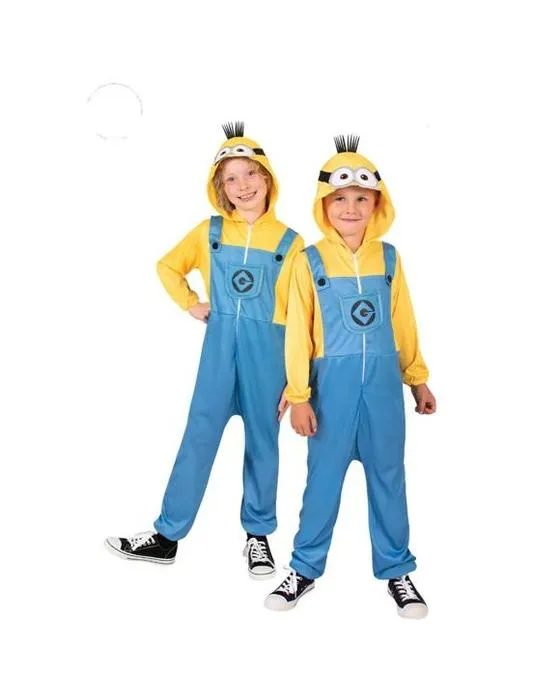 Dégustation de combinaison de 4 Minion Me méprisable Taille 3-5 ans