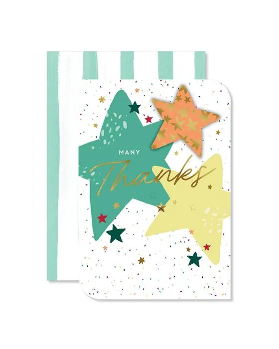 Carte de remerciement Hallmark - Star