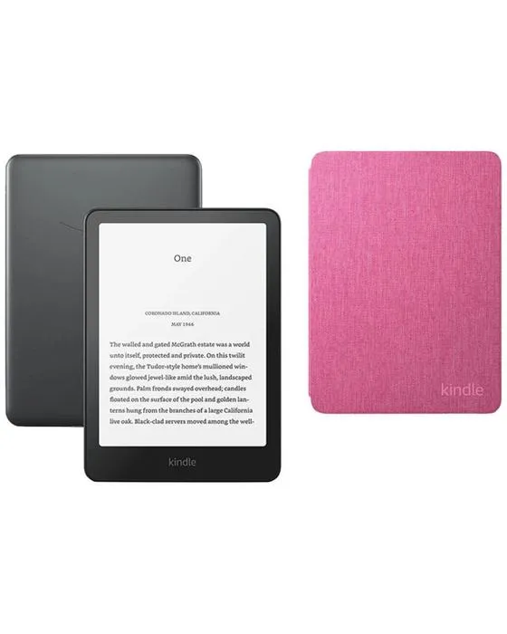 Papier blanc Kindle 12e Gen 32 Go avec couverture framboise