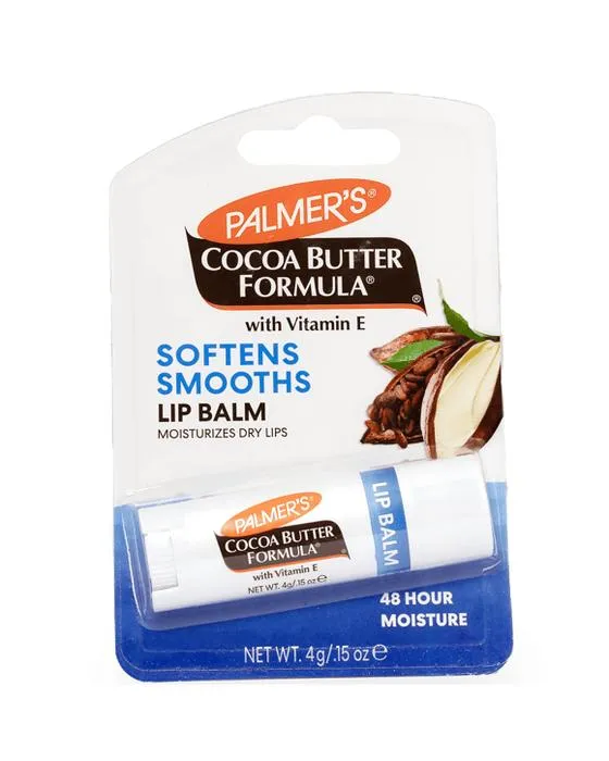Baume à lèvres de formule de beurre de cacao de Palmer 4g - Vitamine E