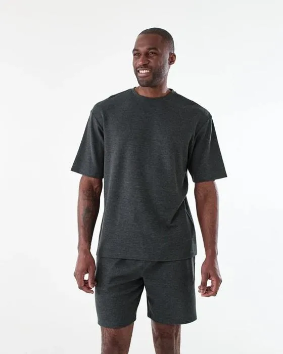T-shirt et shorts surdimensionnés manches courtes Pyjama Set