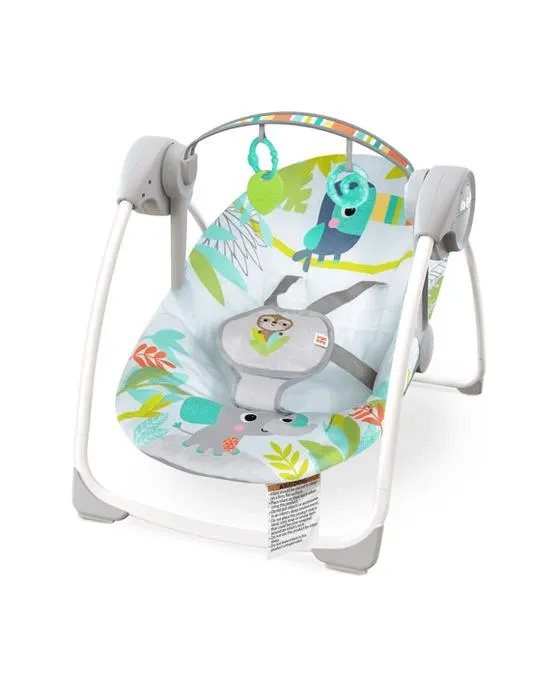 Bright Starts Rainforest Vibes Portable Swing - Vert