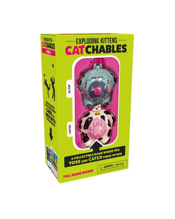Exploser Kittens Attrapables 2 Pack DJ & Cattle Game - Multi