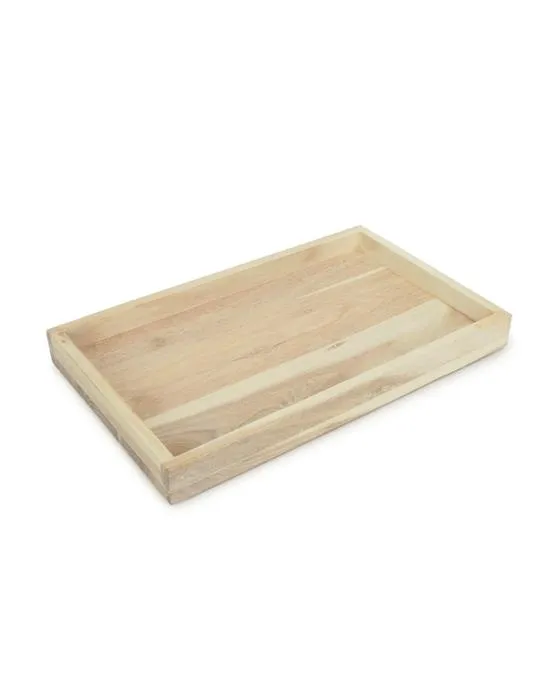 Plateau de décoration en bois