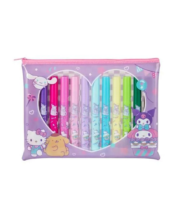 12 Pack Hello Kitty et Amis Marqueurs parfumés